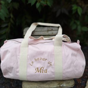 sac polochon - rose